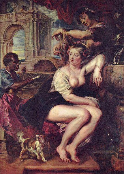 Peter Paul Rubens Bathseba am Brunnen Sweden oil painting art